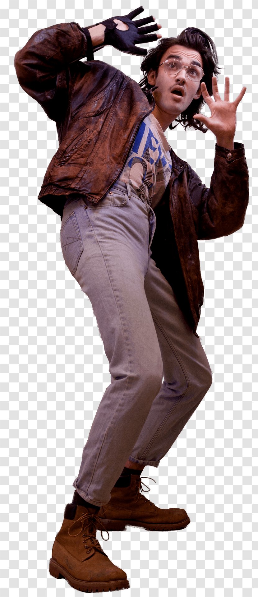 Kung Fury Hacker Man YouTube Scootaloo - Standing - Old Men Transparent PNG