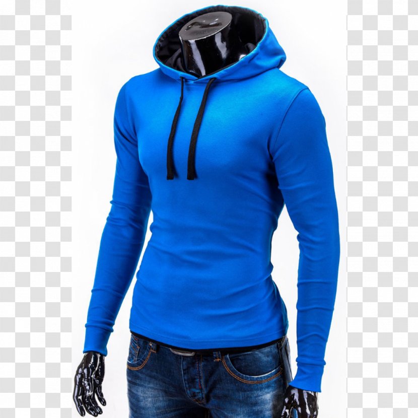 Hoodie Polar Fleece Neck - Cobalt Blue - Boce Transparent PNG