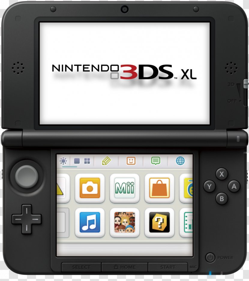 Nintendo 3DS XL New Handheld Game Console DS - Entertainment System Transparent PNG