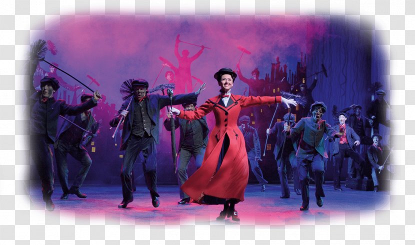Mary Poppins Musical Theatre Stage Theater An Der Elbe Dance Of The Vampires Broadway - Tree - Heart Transparent PNG