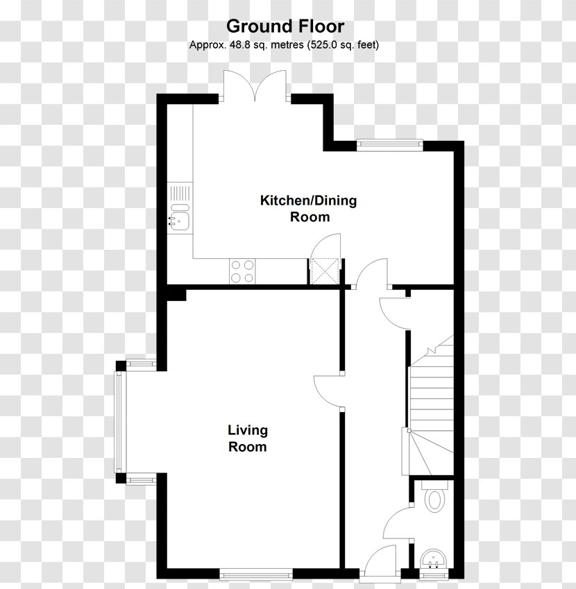 Floor Plan Line - Area - Road Hill Transparent PNG