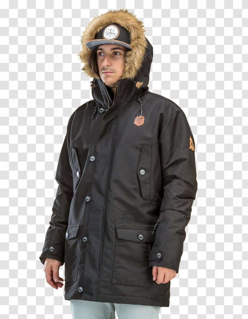 Flight Jacket Clothing Hood Coat - North Face Transparent PNG