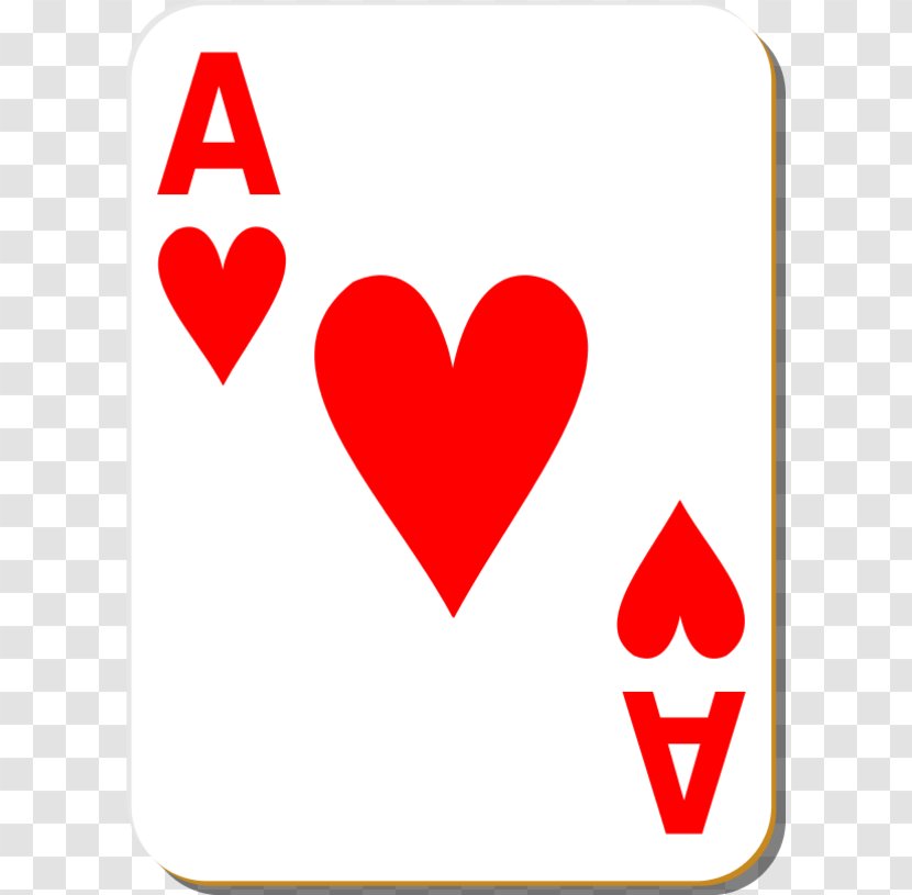Playing Card King Ace Of Hearts Clip Art - Suit - Small Heart Clipart Transparent PNG