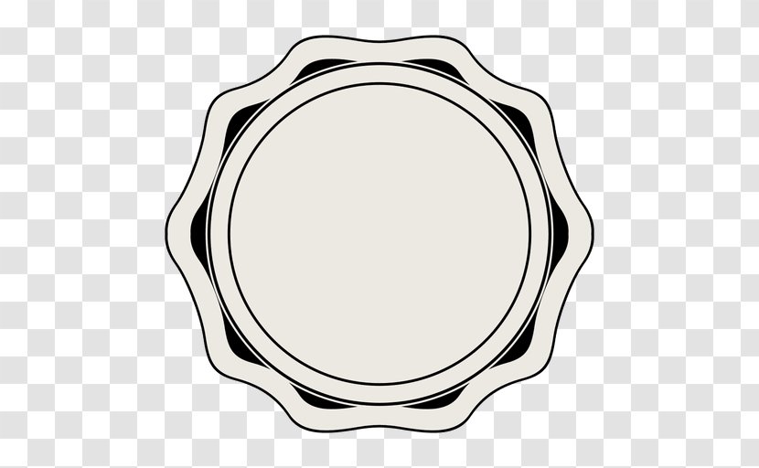 Tableware Circle Oval - Dinnerware Set - Vintage Label Transparent PNG