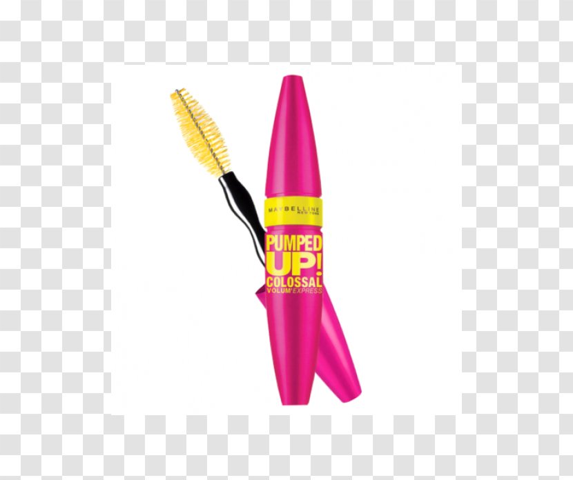 Brush Product Pink M - Maybelline Mascara Transparent PNG