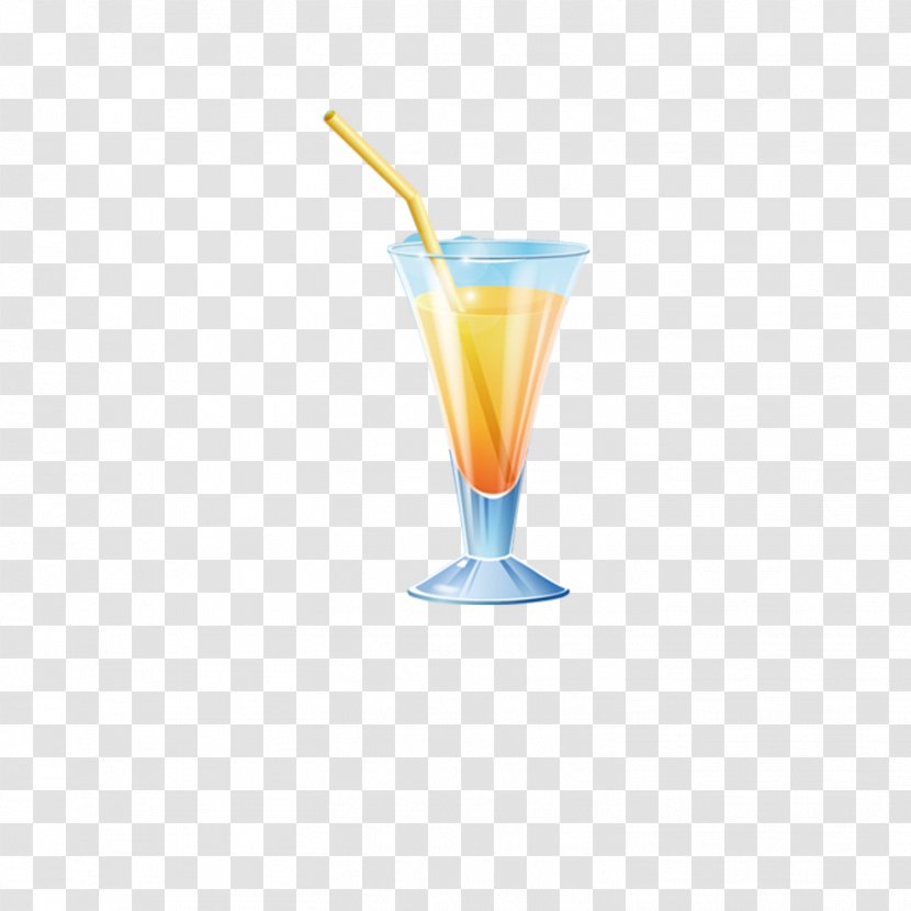 Harvey Wallbanger Milkshake Cocktail Garnish Non-alcoholic Drink - Cup Pattern Transparent PNG