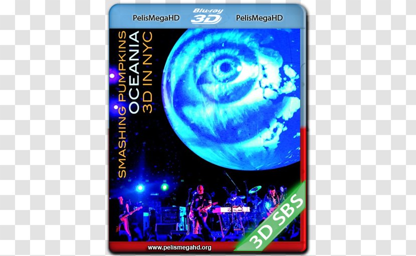 Blu-ray Disc DVD Oceania: Live In NYC Compact The Smashing Pumpkins - Silhouette - Dvd Transparent PNG