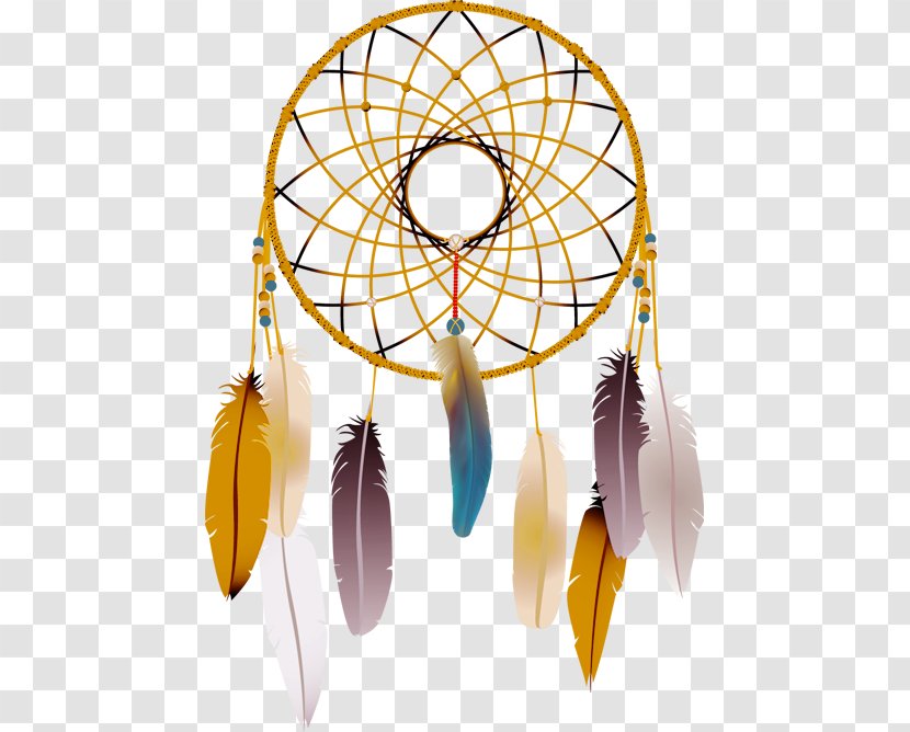 Dreamcatcher Feather Indigenous Peoples Of The Americas Clip Art - Dream Transparent PNG