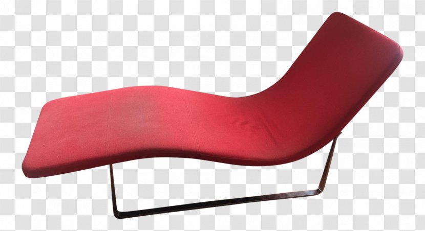 Chaise Longue Chair Comfort Garden Furniture - Red Transparent PNG