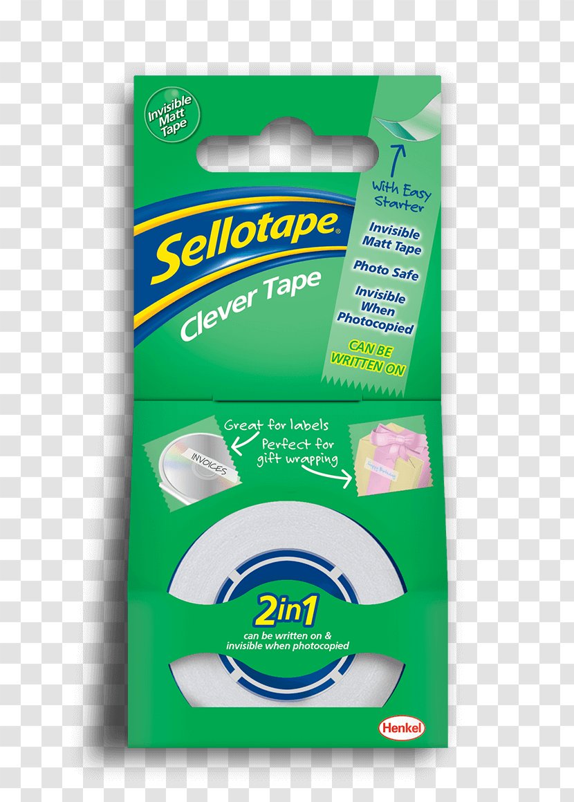 Adhesive Tape Sellotape Double-sided Scotch - Cellotape Transparent PNG