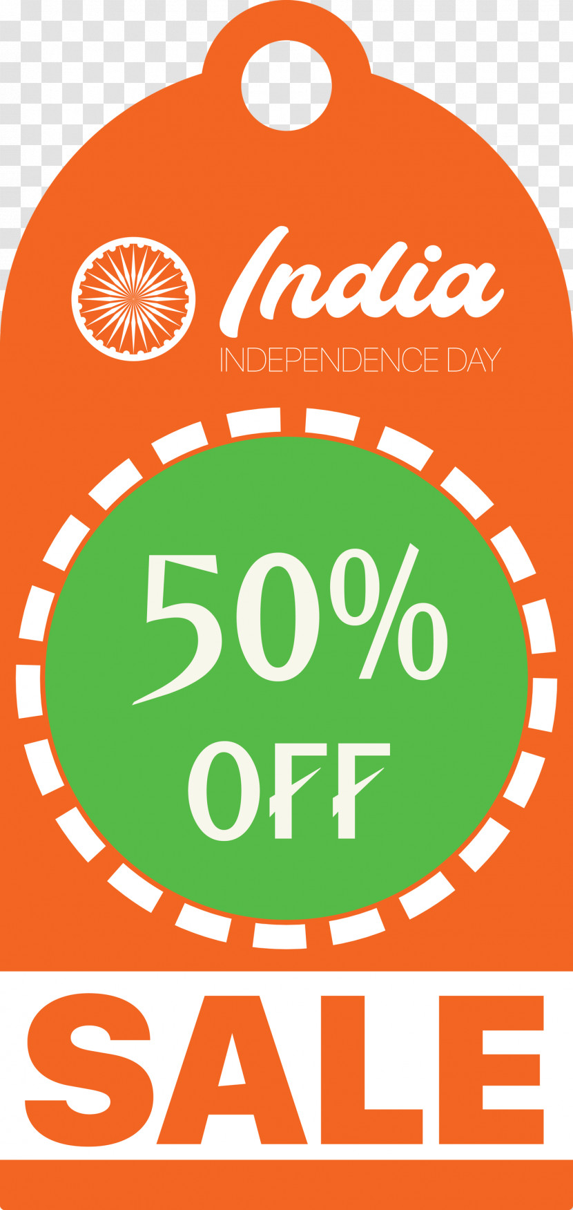 India Indenpendence Day Sale Tag India Indenpendence Day Sale Label Transparent PNG