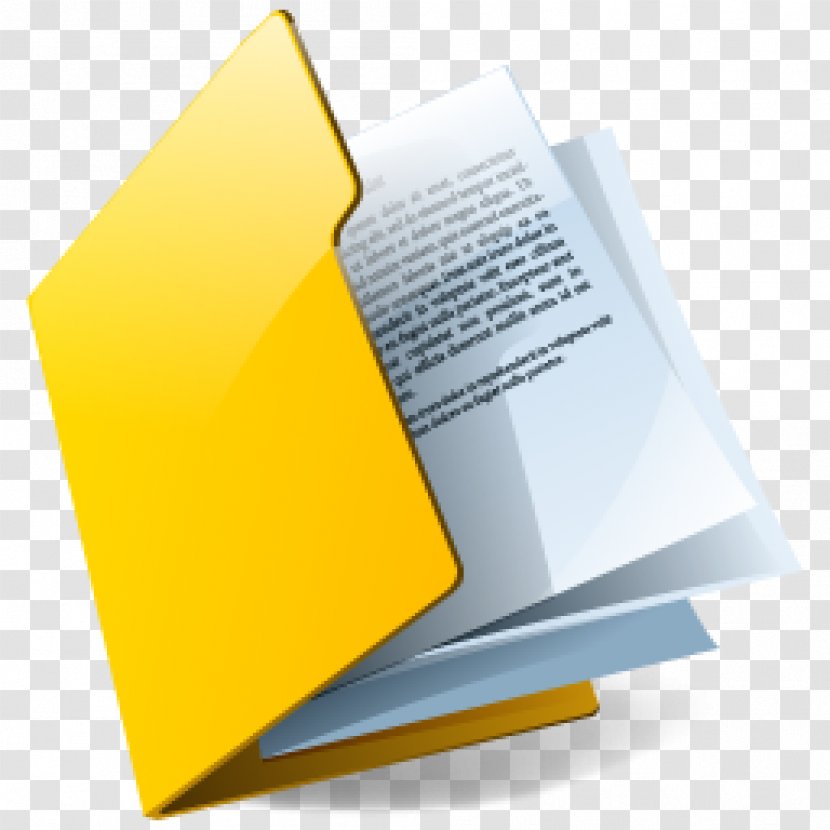 Document Information Organization Letter - Yellow Transparent PNG
