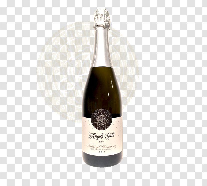 Champagne Niagara Peninsula VQA Sparkling Wine Rosé - White Transparent PNG