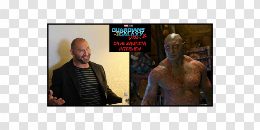 Yondu Drax The Destroyer YouTube Interview Advertising - Brand - Dave Bautista Transparent PNG