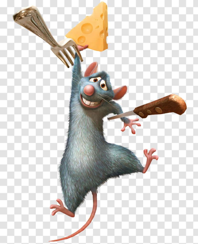 Ratatouille Emile Auguste Gusteau Pixar Film - Muridae Transparent PNG