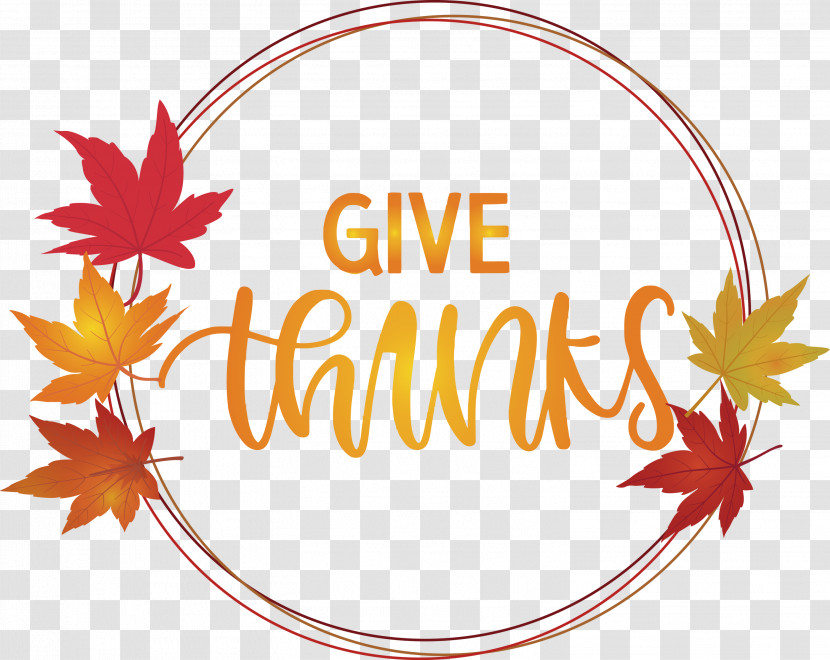 Thanksgiving Be Thankful Give Thanks Transparent PNG