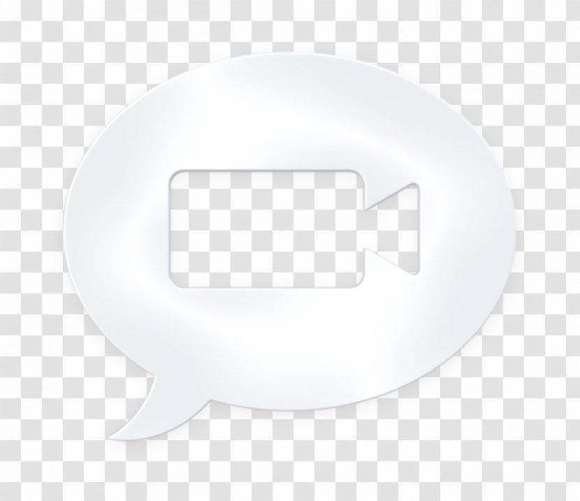 Camera Icon Chat Dialog - Symbol Blackandwhite Transparent PNG