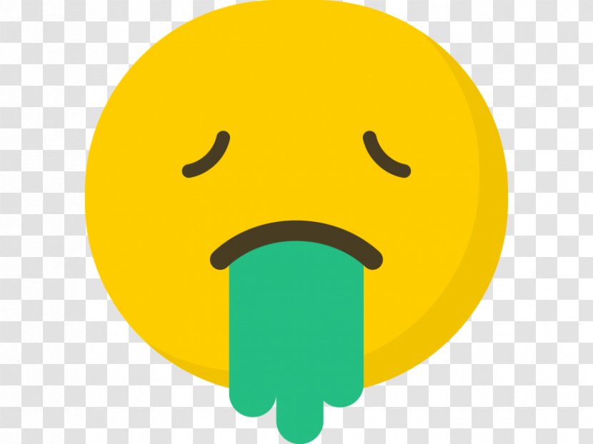 Emoticon Line - Yellow - Happy Nose Transparent PNG