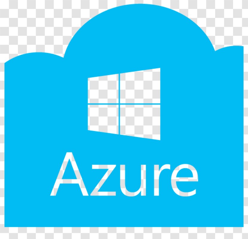 Microsoft Azure SQL Database Cloud Computing Virtual Machine - Blue Transparent PNG
