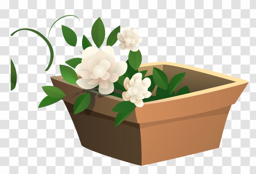 Flowerpot Euclidean Vector Plant - Petal - Pot Transparent PNG