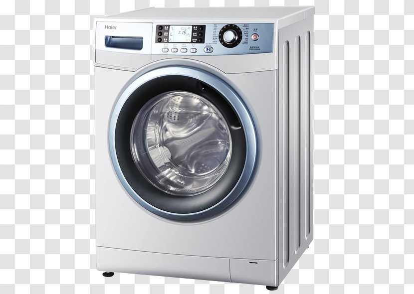 Washing Machine Haier Home Appliance - Machines - Automatic Drum Transparent PNG