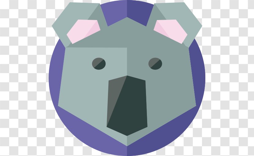 Clip Art - Purple - Koala Transparent PNG