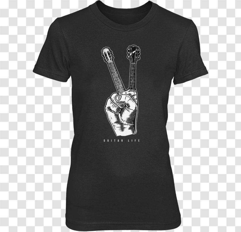 Long-sleeved T-shirt Majestic Athletic - Scoop Neck - Black Design Transparent PNG