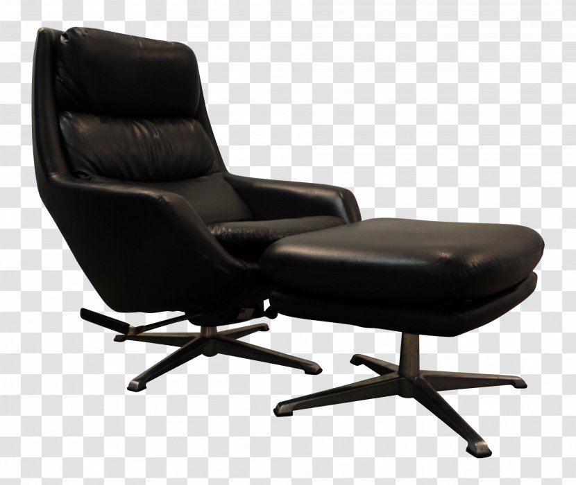Eames Lounge Chair Office & Desk Chairs Chaise Longue Foot Rests - Aluminium Transparent PNG