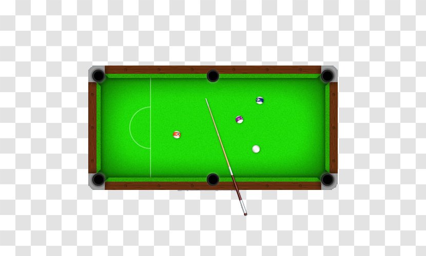 Billiard Table Pool Billiards Snooker - Ball - Hand-painted Transparent PNG