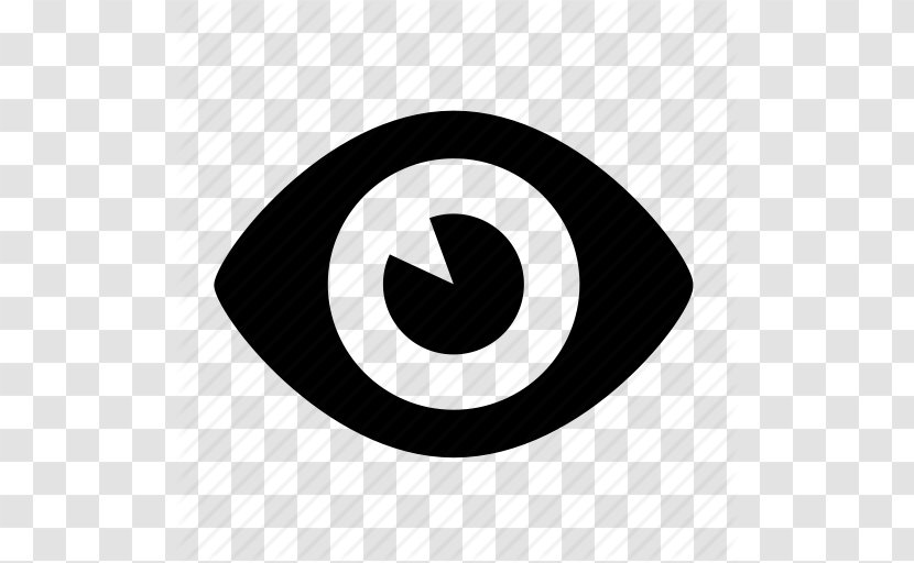 Desktop Wallpaper Logo Iconfinder - Black And White - Icon Free Eye Transparent PNG