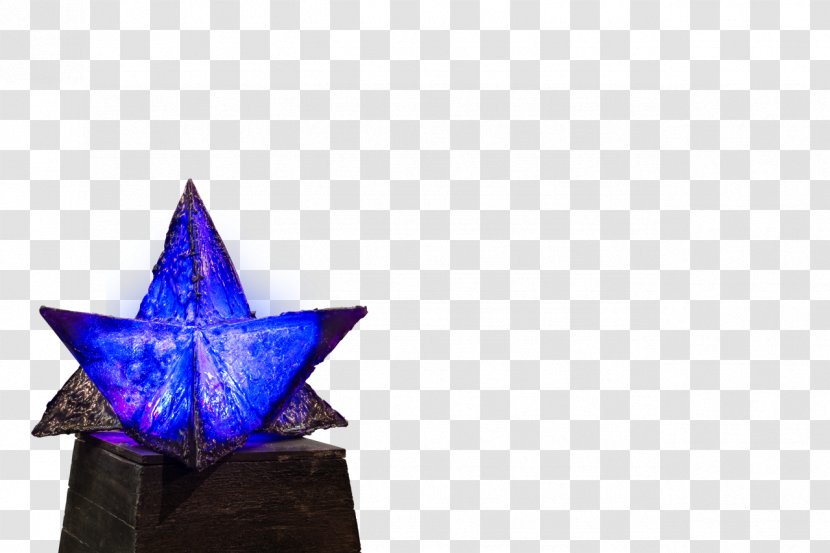Cobalt Blue Star Transparent PNG