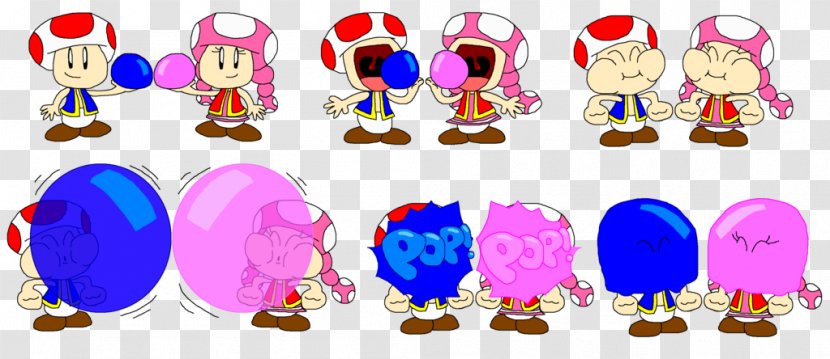 Chewing Gum Captain Toad: Treasure Tracker Bubble Transparent PNG