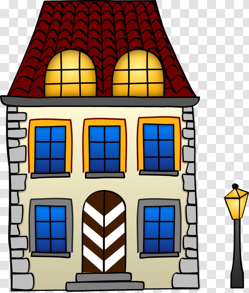 Homes And Buildings Coloring Book Autumn World House Roof Transparent PNG