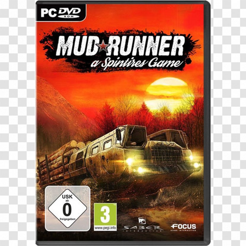 Spintires: MudRunner Video Game Amazon.com PC - Spintires - Astragon Transparent PNG