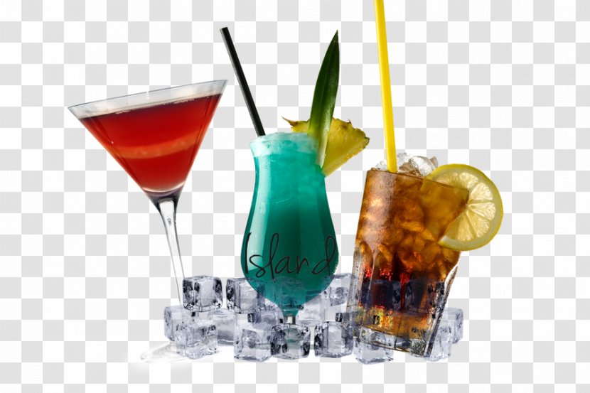 Cocktail Garnish Rum And Coke Sea Breeze Mai Tai Wine - Non Alcoholic Beverage Transparent PNG