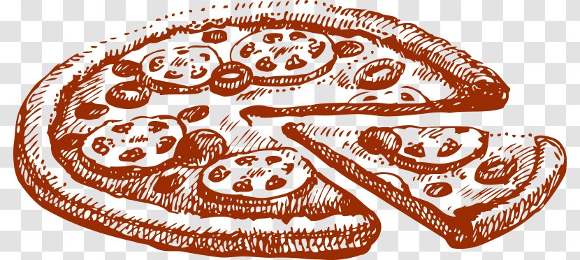 Drawing - Royaltyfree - Tomato Pizza Transparent PNG