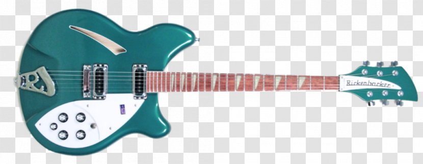 Rickenbacker 330 Electric Guitar Wiring - Ibanez - Teal Fender Transparent PNG