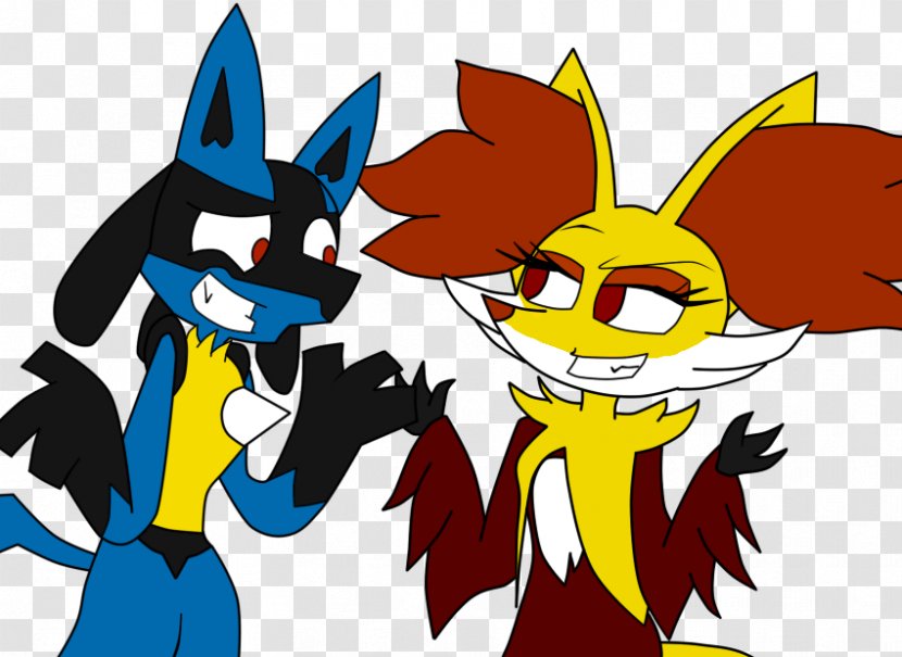 Pokémon X And Y Lucario Delphox Braixen - Mythical Creature - Greninja Transparent PNG