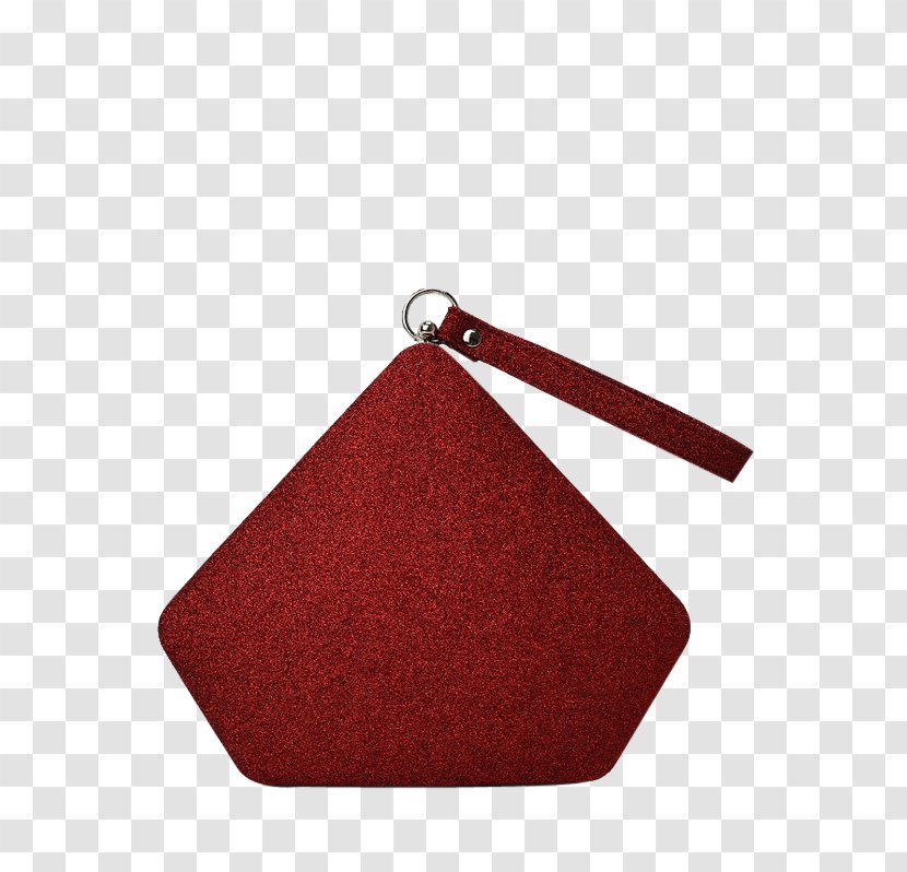 Coin Purse Triangle Product Design - Red Sequin Dress Transparent PNG