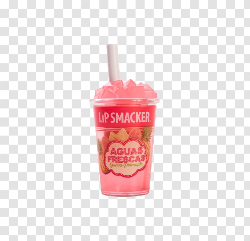 Lip Smacker Cafe Frappe Balm Collection, 4 Count Aguas Frescas Fizzy Drinks Smackers - Cosmetics - Guava Smoothie Transparent PNG