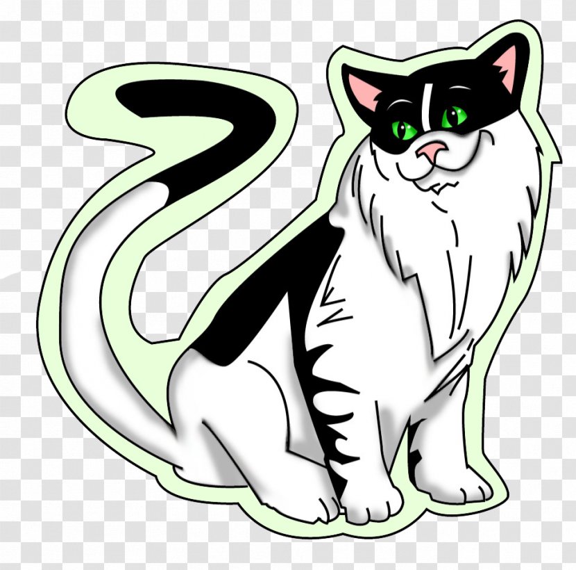 Whiskers Kitten Domestic Short-haired Cat Clip Art - Tail Transparent PNG