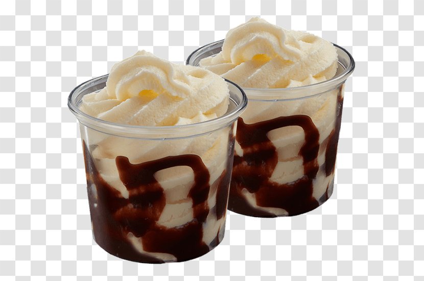 Sundae Ice Cream Cones Chocolate Brownie Milkshake Transparent PNG