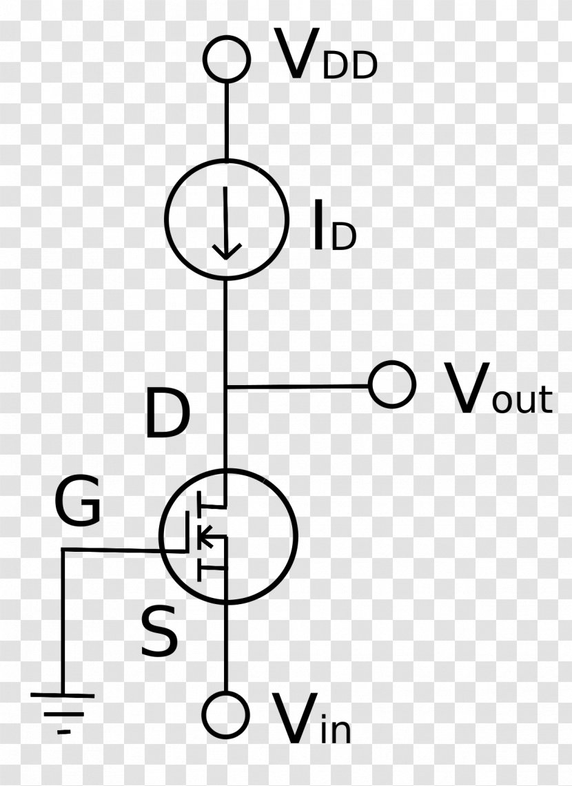 Common Gate Field-effect Transistor Source Drain FET Amplifier - Symbol - Hardware Accessory Transparent PNG