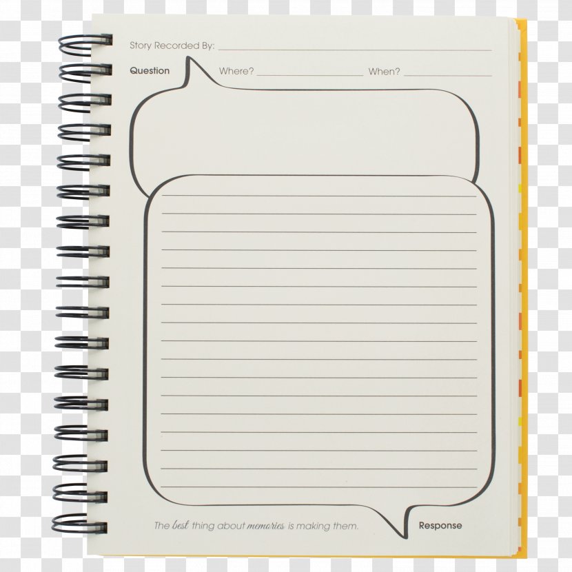 Paper Notebook Font - Product - Design Transparent PNG