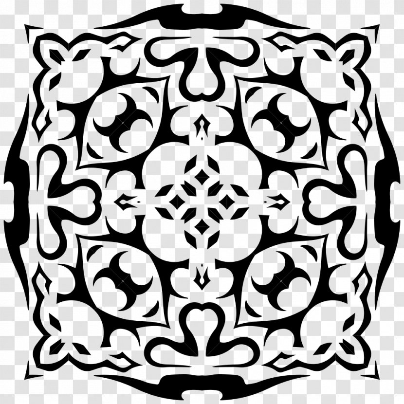 Tattoo Clip Art - Black And White - Clipart Transparent PNG