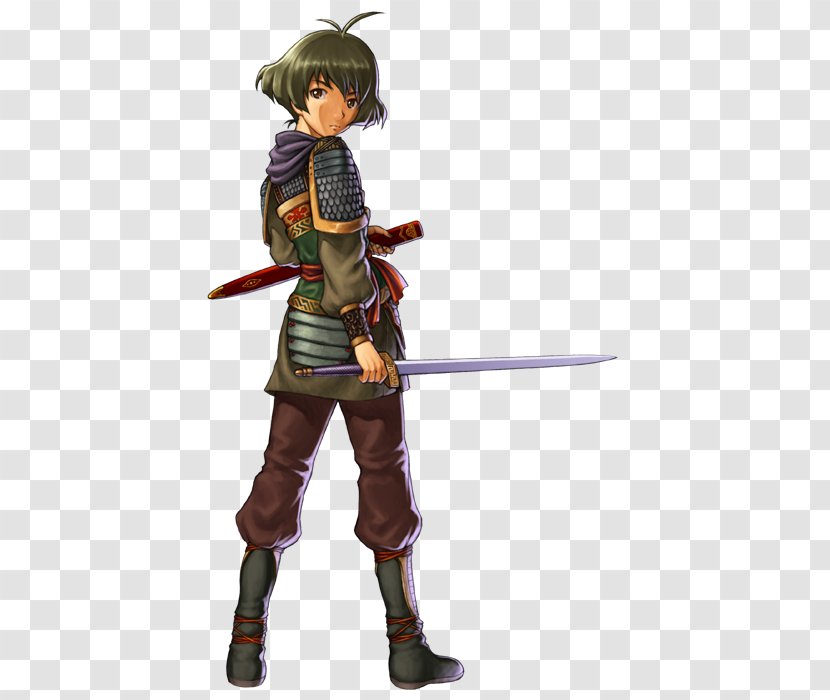 Sword Knight Lance Spear Character - Figurine Transparent PNG