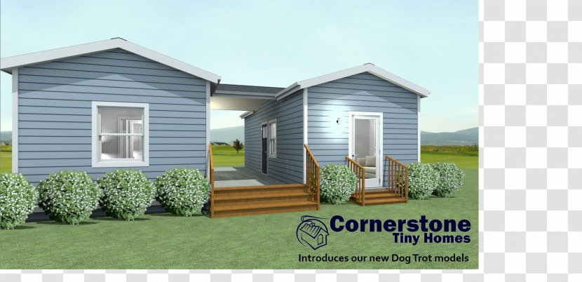 Dogtrot House Plan Breezeway - Cottage Transparent PNG