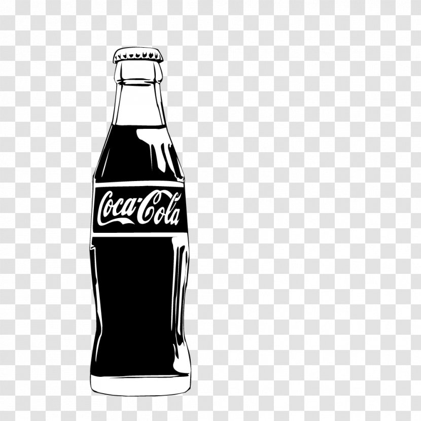 The Coca-Cola Company Glass Bottle - Brand - Coca Cola Transparent PNG
