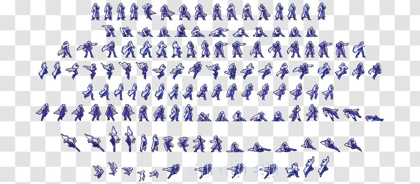 Sprite 2D Computer Graphics Scrolling Personnage De Jeu Vidéo Video Game - Purple Transparent PNG