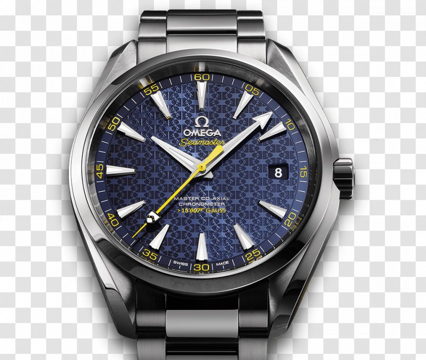 Omega Speedmaster OMEGA Seamaster Aqua Terra 150M Quartz SA Coaxial Escapement - James Bond - Gunbarrel Transparent PNG